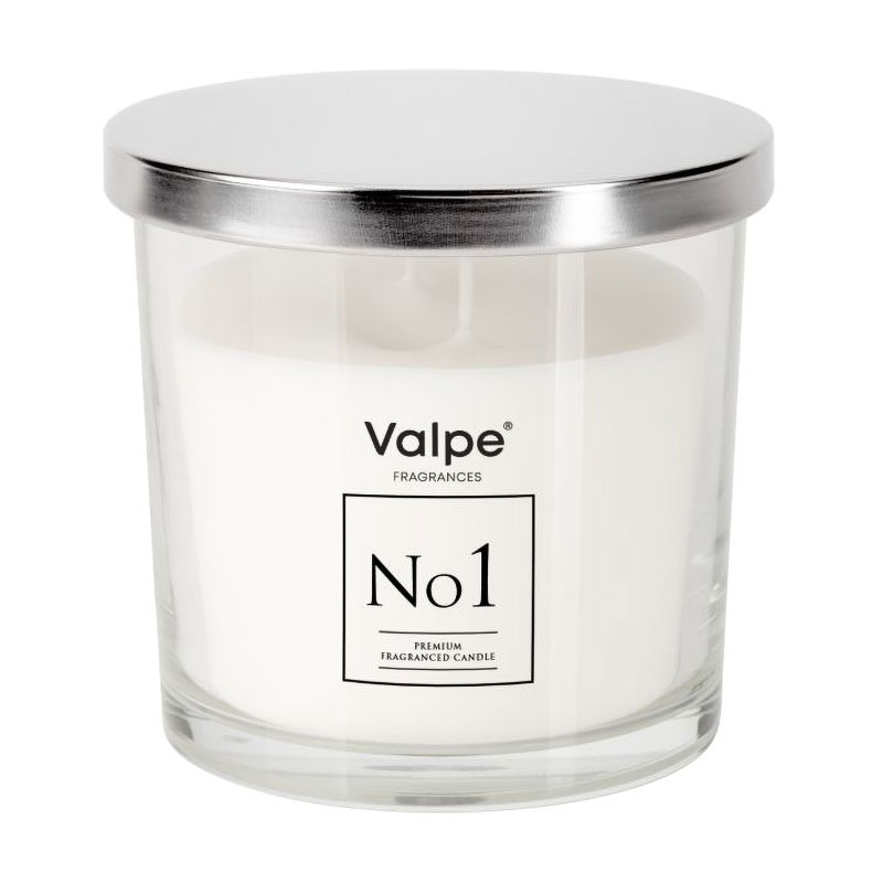 Ароматична свічка в склянці Bispol Premium Fragranced Candle No 1, 300 г (snp100-001)